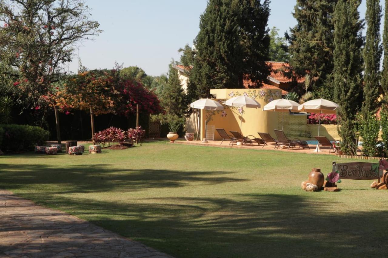 Hotel Pousada Chale Das Flores Sertaozinho Ngoại thất bức ảnh